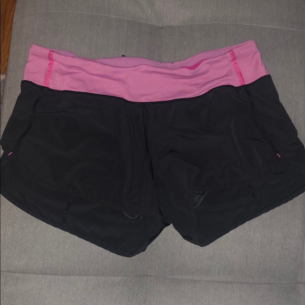 Lululemon speed shorts size 4